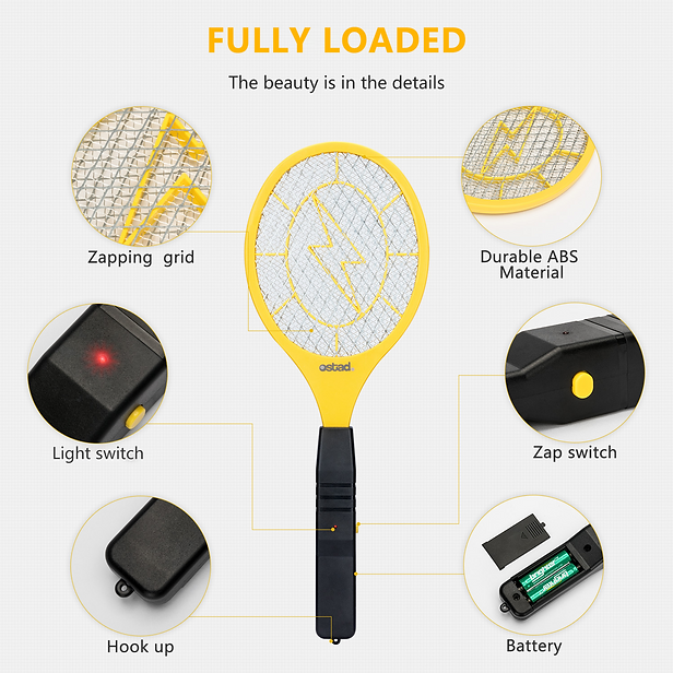ZappiBug Matamoscas Eléctrico - Pack Doble