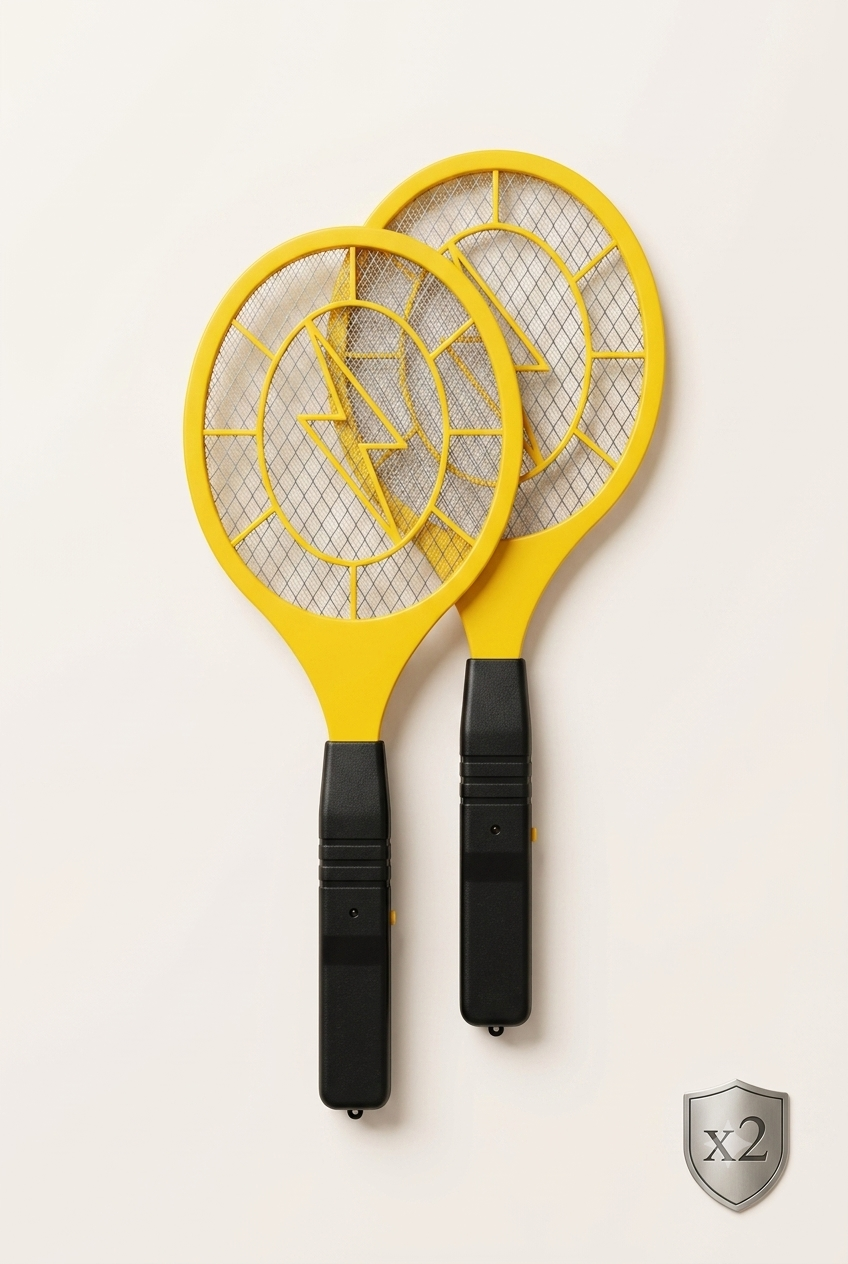 ZappiBug Matamoscas Eléctrico - Edición Cuadrada